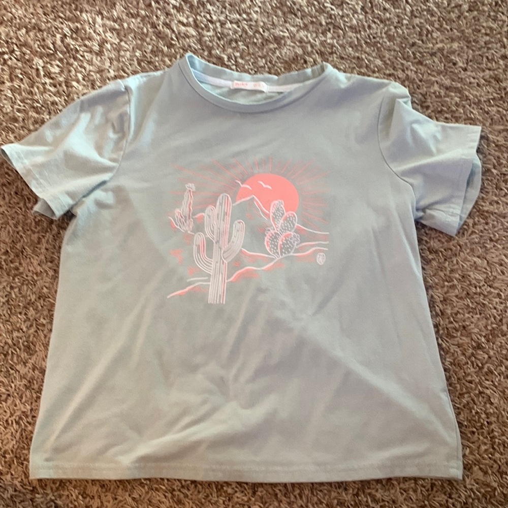 Short sleeve cactus shirt